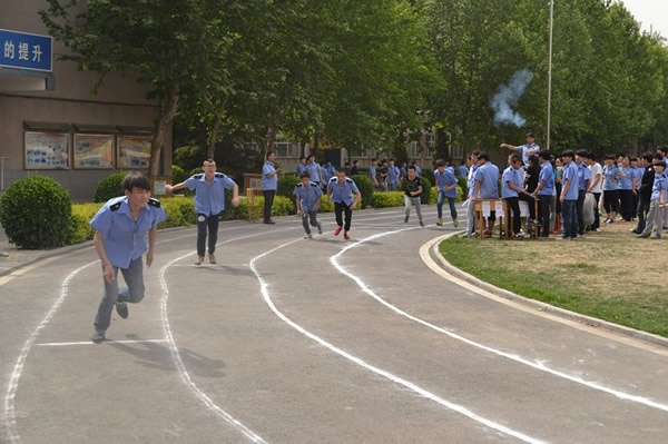 石家庄铁路职业技工学校运动会