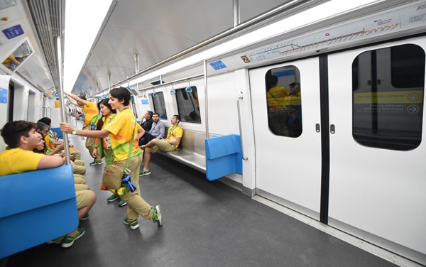 里约奥运会专用地铁