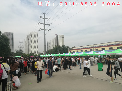 石家庄铁路学校开学啦