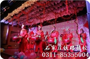 石家庄铁路技校常山战鼓