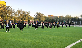 石家庄铁路技校操场