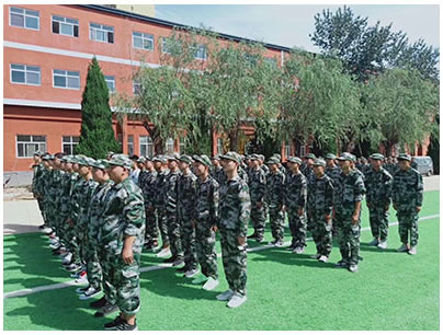 石家庄铁路技校军训