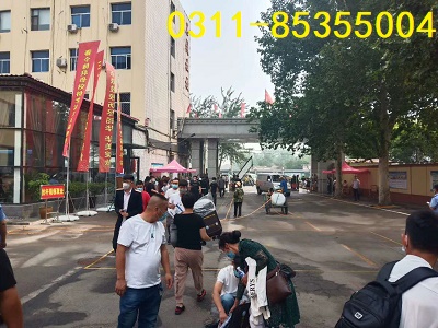 石家庄铁路学校春季新生报到