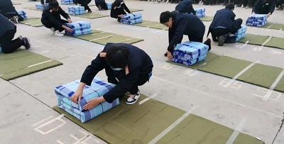 石家庄铁路学校军事化管理