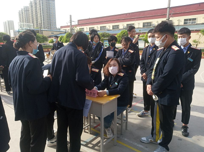 石家庄铁路学校学生会纳新