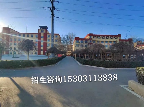 石家庄铁路技校冬日环境